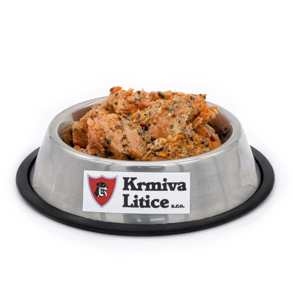 Hovězí vemeno mleté s konopnou vlákninou