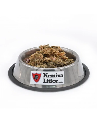 Kachna mletá s hovězíma dršťkama