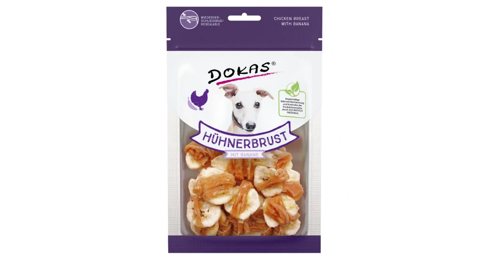 Kuřecí prsa s banánem 70g