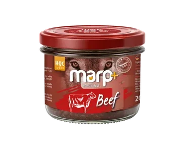 Marp Holistic Plus - 100% hovězí ve sklenici pro psy 200g
