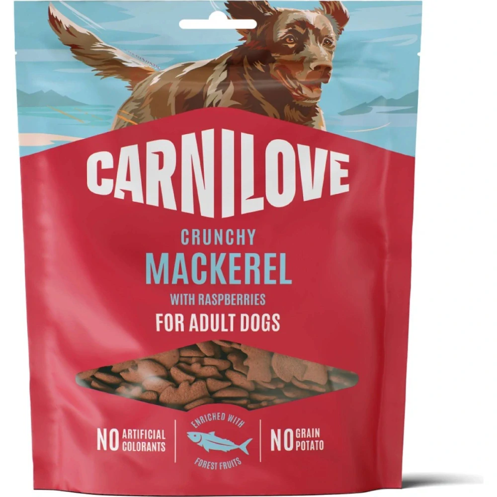 Carnilove Dog Crunchy Snack Mackerel&Raspberries 200g