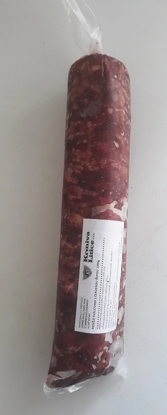 Hovězí mletá svalovina s červenou řepou