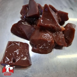 Farmářská hovězí játra – krájené kousky (500g)