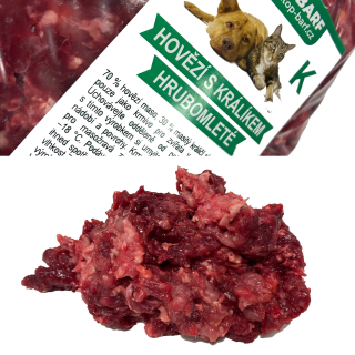 Hovězí s králíkem 800g