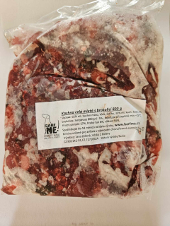 Kachna celá mletá s brokolicí 800g