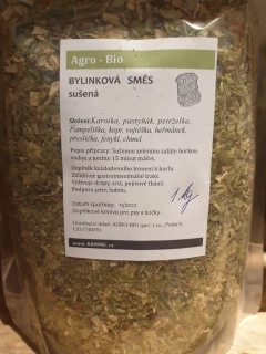 BARF sušená zelenina s bylinkami 