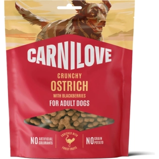 Carnilove Dog Crunchy Snack Ostrich&Blackberries 200g