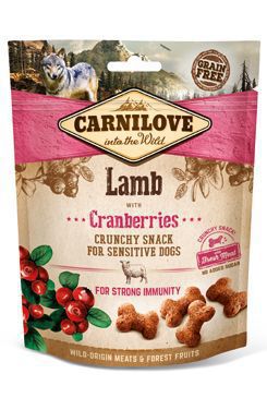 Carnilove pamlsky Jehněčí s brusinkami ( Lamb&Cranberries) 200g