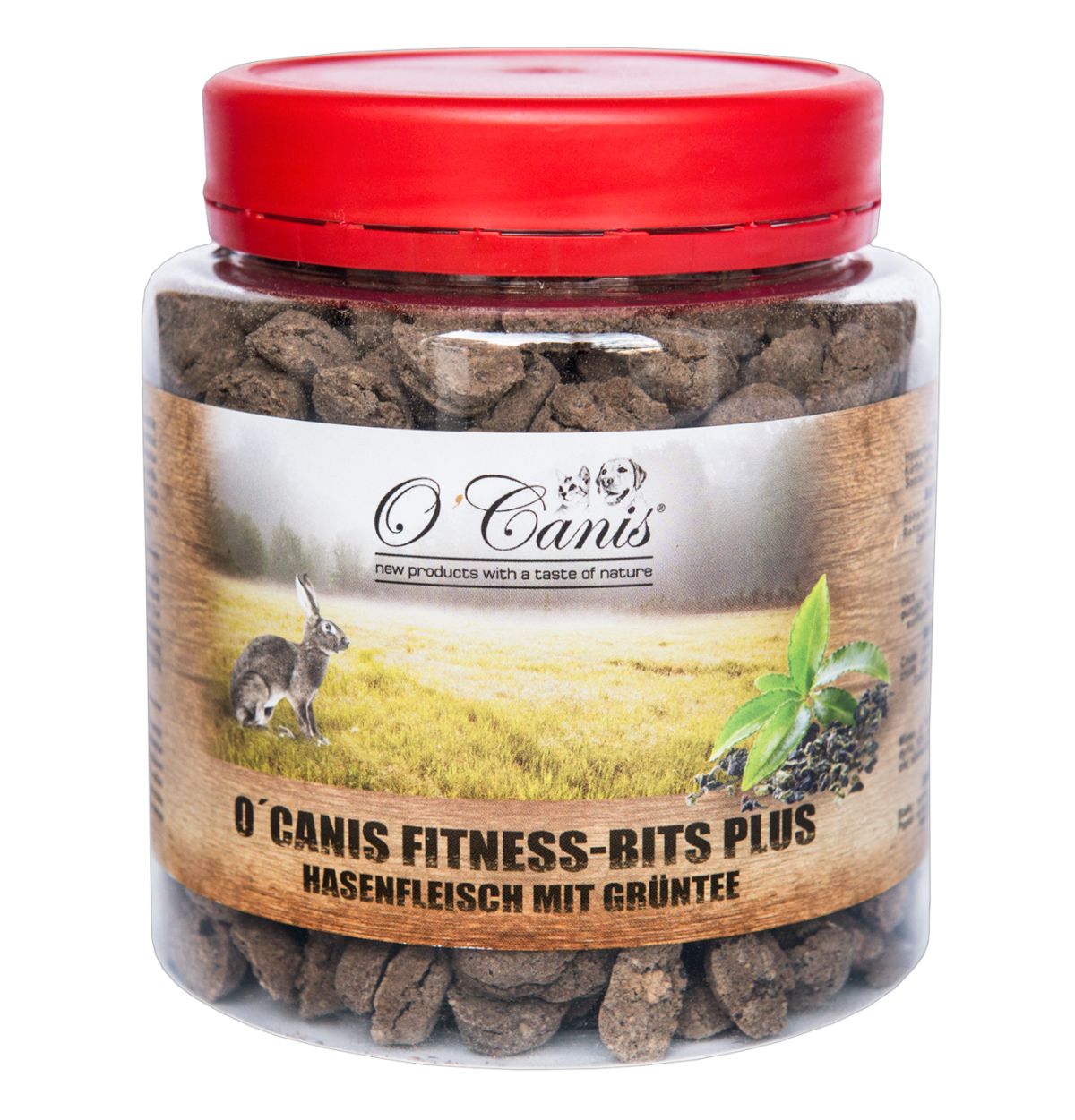 O'Canis Fitness-Bits PLUS Zajíc se zeleným čajem
