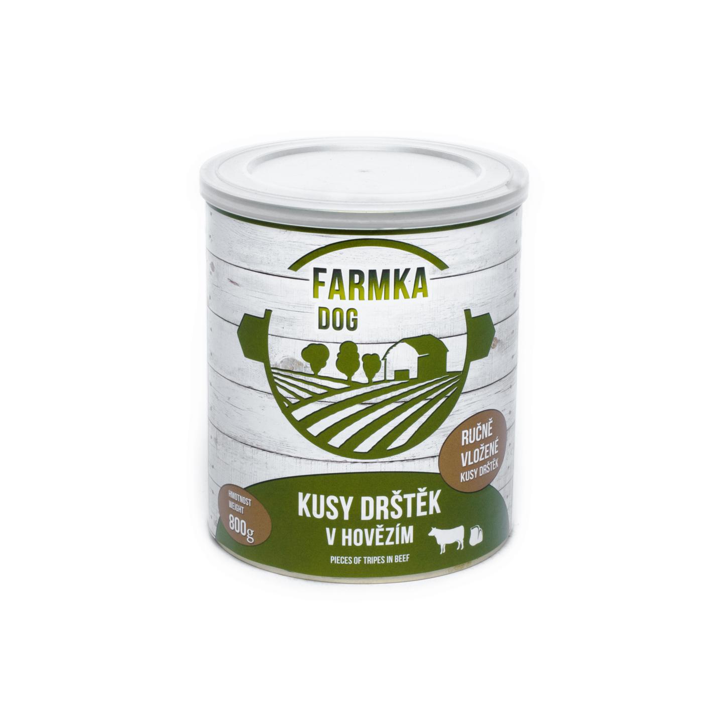 FARMKA DOG s dršťkami 800g